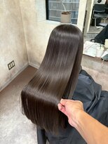 プレバイイオエ 三宮店(pre. by ioe)&nbsp;髪質改善/ココアベージュ/小顔カット/縮毛矯正／レイヤーカット