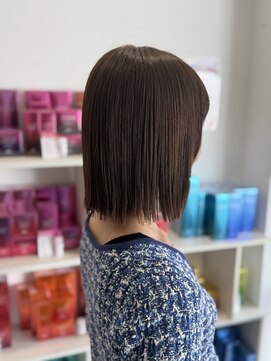 アッシュ 中目黒店(Ash) 切りっぱなしボブ