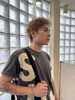 ビビディ バビディ ブー 河原町三条店(Bibbidi.bobbidi.boo)&nbsp;メンズ/ ブロンドカラー/スパイキーショート