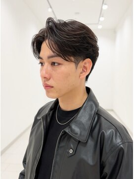 ライズ ネックス ザ サロン 渋谷(LIZE nex the salon) センターパート/メンズカット/【#渋谷駅#髪質改善】