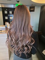 フォックス 四日市店(FOX)&nbsp;艶髪ロング/巻き髪/レイヤーカット/ミルクティーブラウン