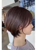 首元がきれいに見える美シルエットショート