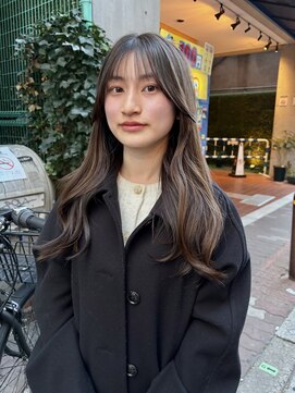 ブロンド(Blonde.) シースルーバング