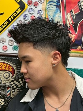 マーリィズバーバー 本店(MARLEY'S BAR BER) マレットヘアー 厚木/海老名