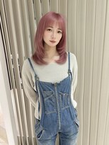 ラキング ギンザ トウキョウ(LAKING GINZA)&nbsp;ピンクベージュ/アンブレラカラー/クールショート/前髪/銀座