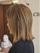 クリッパーループ(Clipper)&nbsp;５０代から気になる白髪ぼかしハイライト×上品大人ボブ