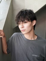 カライング(ing) モテる黒髪ネープレスショート束感モテ髪ワックスなしマッシュ