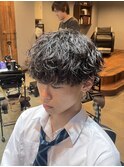 高校生におすすめ波巻きパーマ