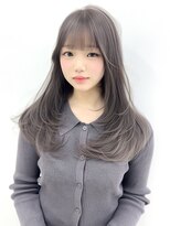 フウ(fuh)&nbsp;【fuh】ラベンダーグレージュ♪/韓国風/レイヤーカット