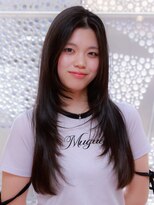 ミチオ ノザワ ヘアサロン ギンザ(Michio Nozawa HAIR SALON Ginza)&nbsp;レイヤーカット/顔周りレイヤー /ストレートヘア/ロング