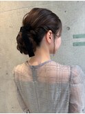【kacho】結婚式ヘアセット　大人アレンジ