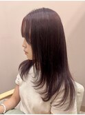 ロングレイヤー×秋カラー
