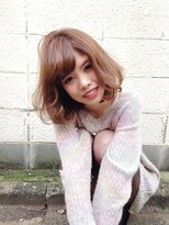 ミュリール(MiULiiR)&nbsp;外国人風キャメルグレージュ×胸キュンヘアー