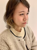 マッシュ チャヤマチ(MASHU chayamachi)&nbsp;外ハネ  インナーカラー