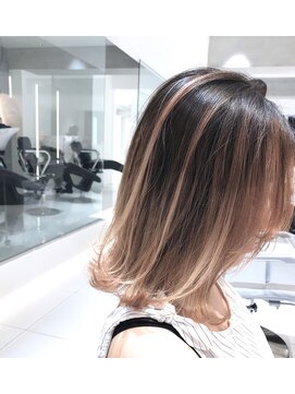 レイズ 立川(RAYS) 【RAYS/金本】外国人風バレイヤージュ×ハイベージュ