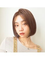 ラナ 渋谷(Lana)&nbsp;【Chill】大人かわいいAラインピンクベージュクールショートボブ