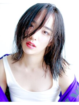 ブルー(BLUE) 【Blue☆】#ブルーブラック#ダークアッシュ#ミディアム