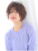 【KAINO】大人可愛い『丸みショート 』無造作カール