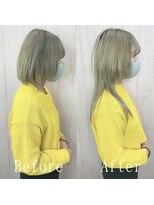 あるじゃんすー さいたま店&nbsp;プラチナベージュウルフ#シールエクステ#大人かわいい#大宮