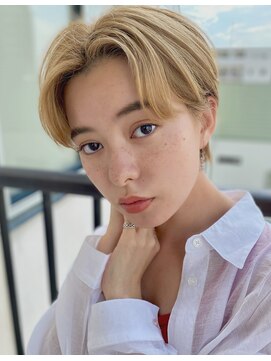 フラミューム 恵比寿(flammeum) ミヤザキスタイル　　フレンチハイトーンハンサム