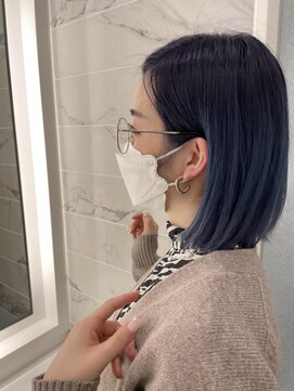 アンリップ ジー(salon unripＧ) m.m#ネイビーブルー