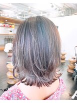 ワンデイ 表参道(oneday)&nbsp;ボブレイヤー／ミルクティー/バレイヤージュ/ブリーチ