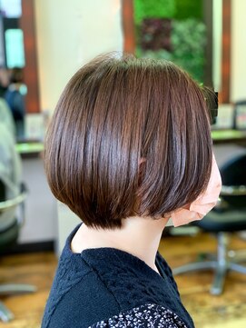 フレンズ 環状通東店(friend's) 大人可愛い前下がりショートボブ丸みショート◎ 3