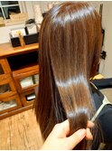 20代30代40代マロンベージュ/Aラインボブ/かきあげ[高田馬場駅]