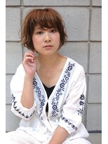 クラク 笹塚店(KURAKU) ナチュラルボブ×大人ショートボブ×ウェーブ 20代30代40代