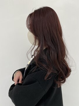 ハイブ 金沢(Hive) ブリーチハイトーンカラーゆるふわロング髪質改善ツヤ髪スタイル