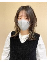 オリーブスバイネオリーブ(Olive's by neolive)&nbsp;＊ウルフカット×インナーカラー＊新宿Olive's by neolive