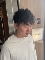アヴァンス 天王寺店(AVANCE.) MEN'S HAIR ツイスト×ツイスパ×マッシュ