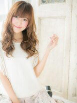 クオーレ ヘア アンジュ 水戸店(CUORE HAIR ange)&nbsp;水戸/イルミナカラー/大人ガーリー/プリカール/ハイライトc
