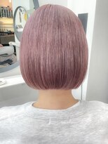 ヒビヲ(HIBIO) ブリーチダブルカラーピンクベージュイルミナカラーハイトーン