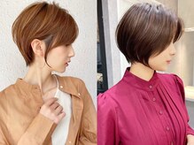 ショート/ボブはお任せ☆骨格/癖/髪質に合わせたカットでずっと扱いやすく伸びてもまとまる！[池袋]