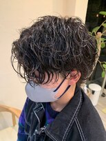 シフト(SHEEFT) 黒髪暗髪☆波巻きパーマ★波巻きスパイラルマッシュパーマ