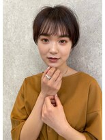 アンバー 池袋(amber)&nbsp;ハンサムショート/ニュアンスパーマ/前髪[池袋駅]