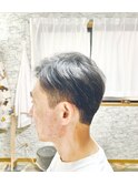 ツーブロックショート