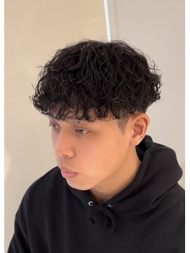 スイッチ(men's SWITCH) 大分メンズ波巻きスパイラルパーマ刈り上げレイヤーショート