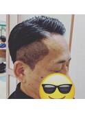 アップバング/ツーブロックマッシュ<理容室>[メンズ/相模大野]