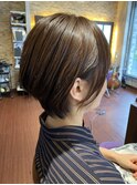 大人可愛いショートボブスタイル大人ボブ30代40代50代ボブ