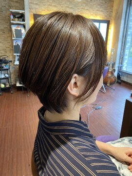 ゴッド(G.O.D) 大人可愛いショートボブスタイル大人ボブ30代40代50代ボブ