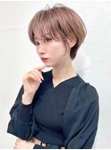 ふんわりショート 大人丸みショート 博多ショート 福岡美容室
