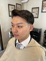 グレイスフルバーバーロンドン 大宮店(Graceful Barber London)&nbsp;【30代 男性】ロンドン七三ナチュラル（大宮/バーバー）