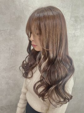 ルノン シェリー(LUNON cheliy) 暖色系カラー/艶カラー/レッド/ブラウン/ロング