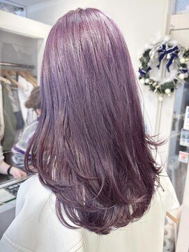 テトラ バイ ネオリーブ 横浜西口店(tetra by neolive) レイヤーカット×ラベンダー＊*【横浜/横浜駅】
