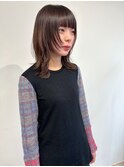 顔周りレイヤーくびれレイヤーおくれ毛前髪万代新潟