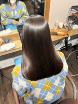 リンクス 久喜(LINKTH)&nbsp;髪質改善酸性ストレート/黒髪/ネビージュ/小顔/ワンレン