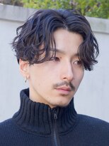 エリマ 横浜西口(elima)&nbsp;横浜西口フェザーショートフェザーパーマセンターパート20代緩め