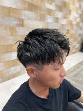 ヘアメイク サンサーラ 志度店(Hair Make SAMSARA) BLACK×GOLDメッシュ